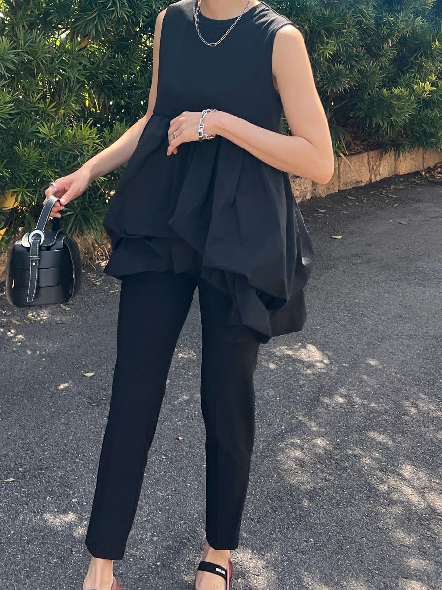 TAPERED LEGGINGS PANTS（BASIC） | bow.a