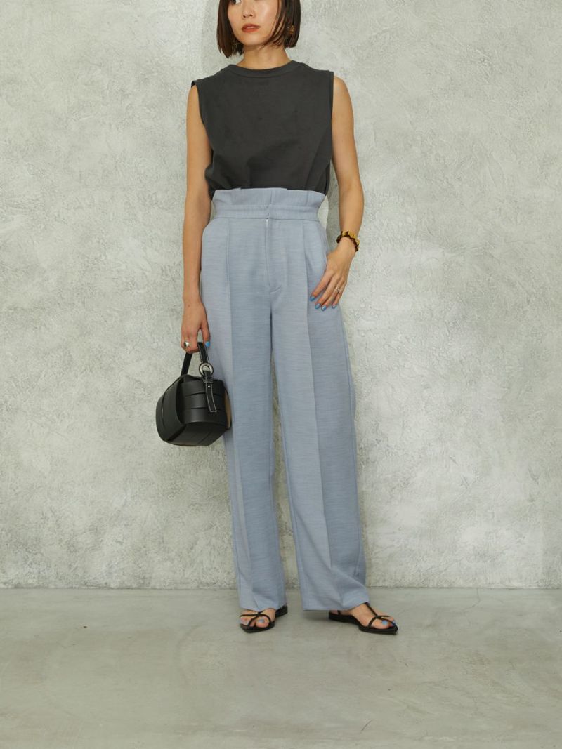 【30% off】LINEN LIKE PANTS | bow.a