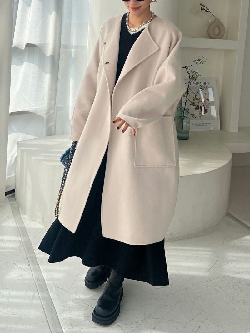 bowa【新品】bow-a REVERSIBLE WOOL COAT - e-lam.eu