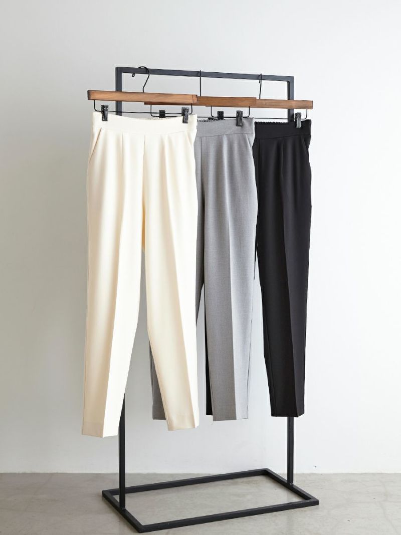 【裏起毛】WARM TAPERED PANTS