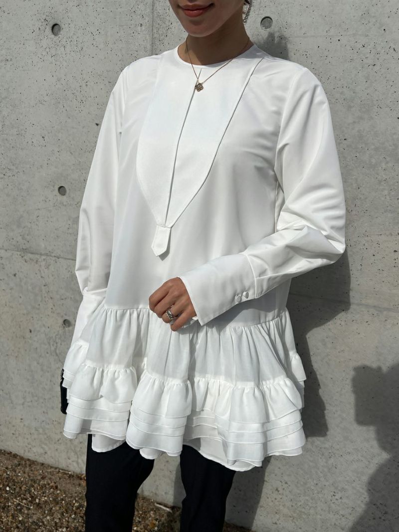 YORK FRILL BLOUSE