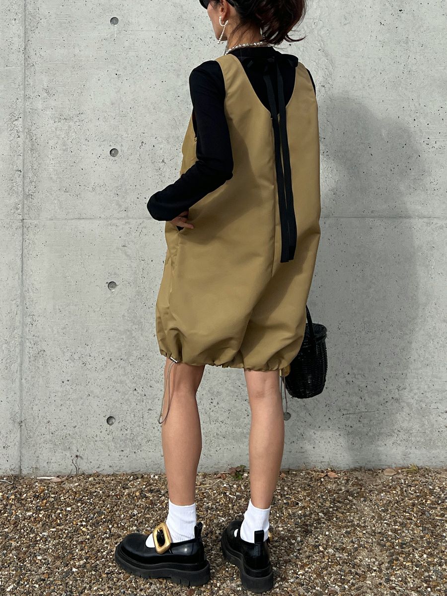 NYLON MINI ONE-PIECE | bow.a 