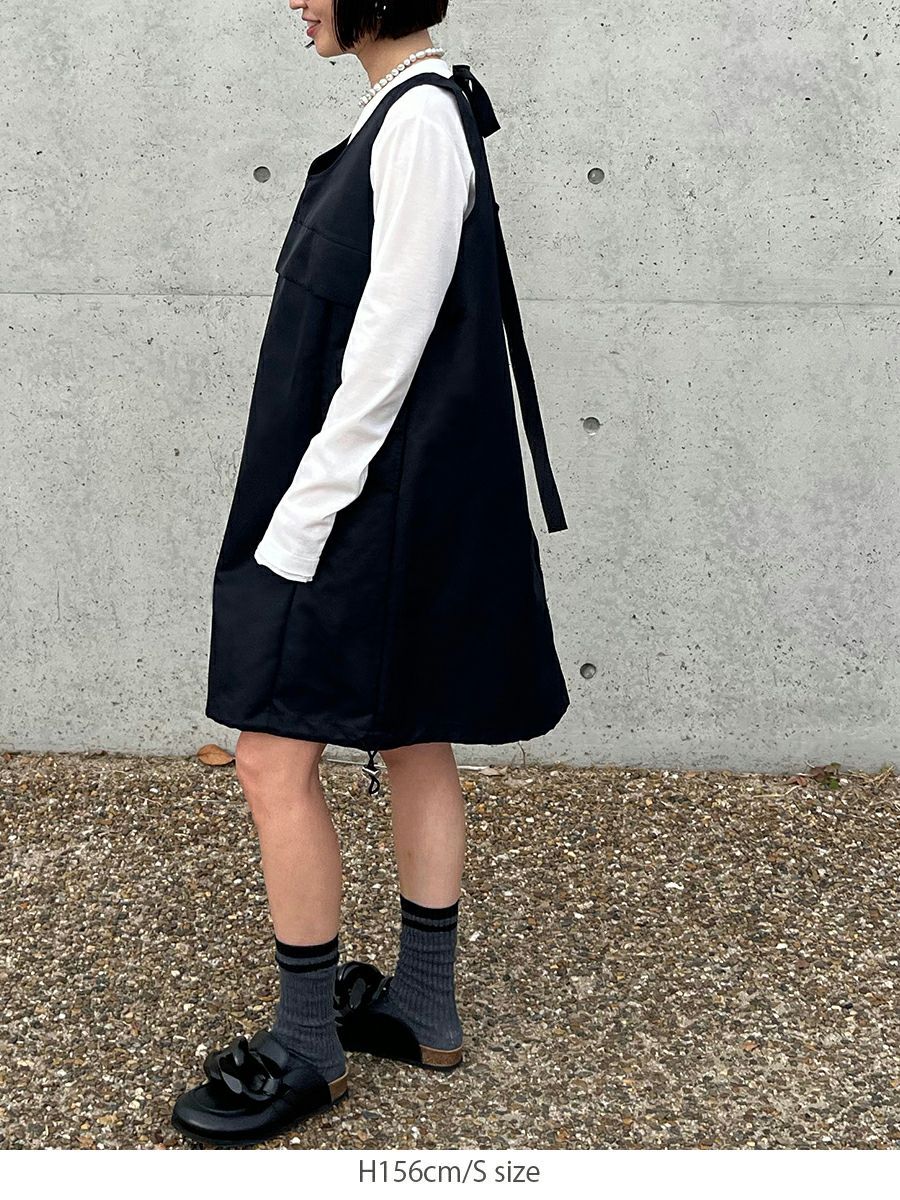 NYLON MINI ONE-PIECE | bow.a 