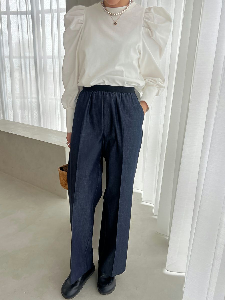 即納】WIDE PANTS | bow.a