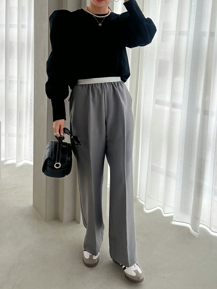即納】WIDE PANTS | bow.a