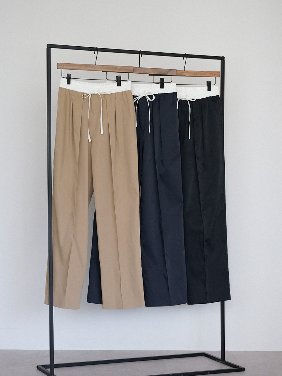水際 WIDE PANTS | bow.a