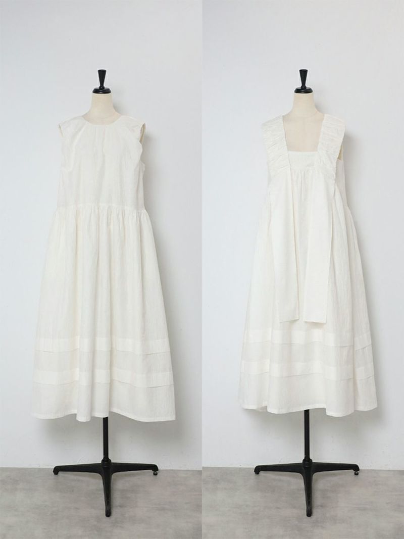bow.a ボウエー ワンピース LINEN WASHER ONE PIECE 新品】bow.a ボウエー LINEN WASHER ONE-PIECE