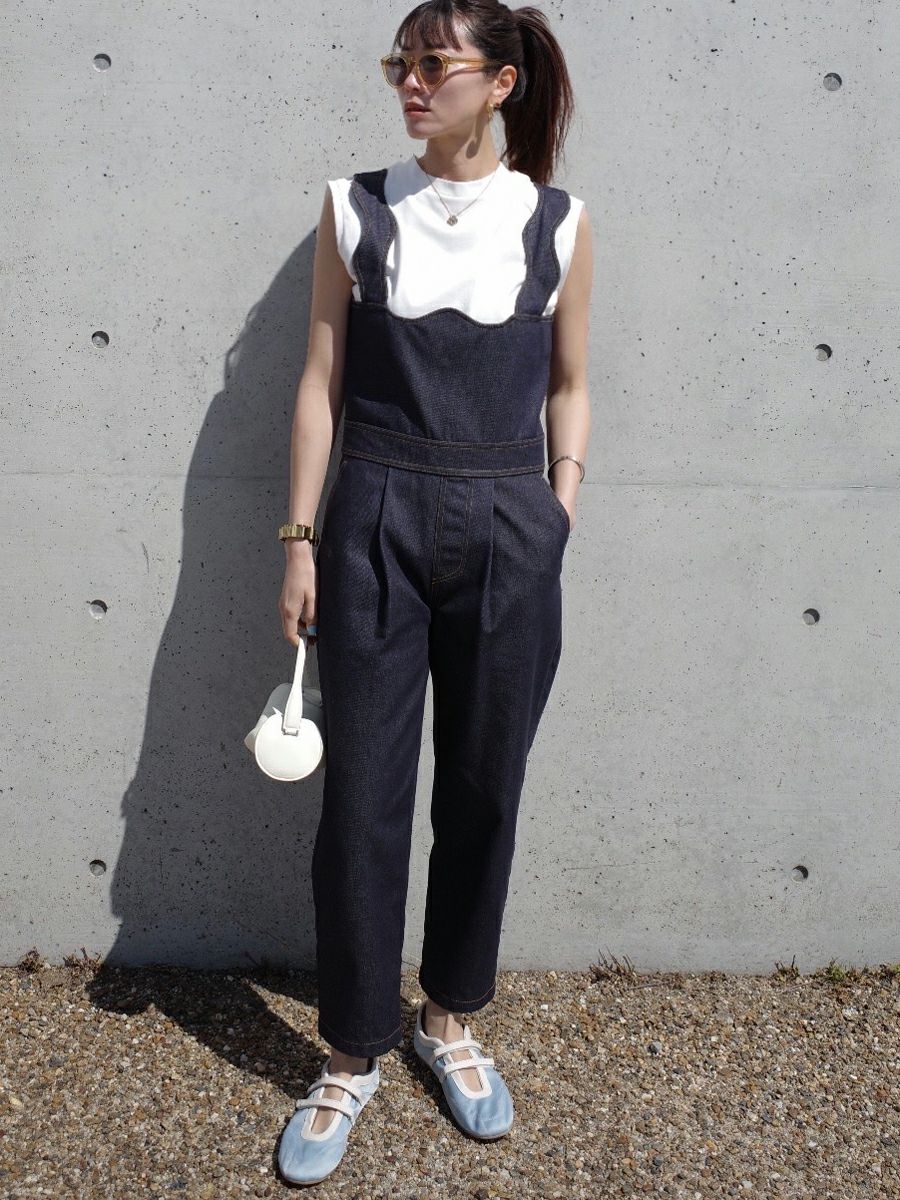 みい出品 未使用 bow.a ボウエー DENIM SALOPETTE みい様専用出品 未使用 bow.a ボウエー DENIM SALOPETTE - メルカリ