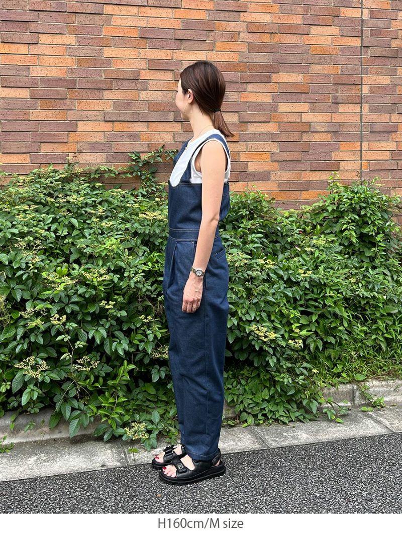 値下げ！サイズM bow.a ボウエー　DENIM SALOPETTE 20% off】DENIM SALOPETTE | bow.a