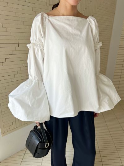 【30% off】OSODE VOLUME BLOUSE