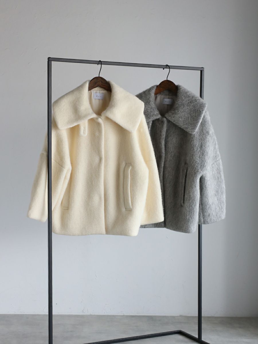 SHAGGY COAT | bow.a 