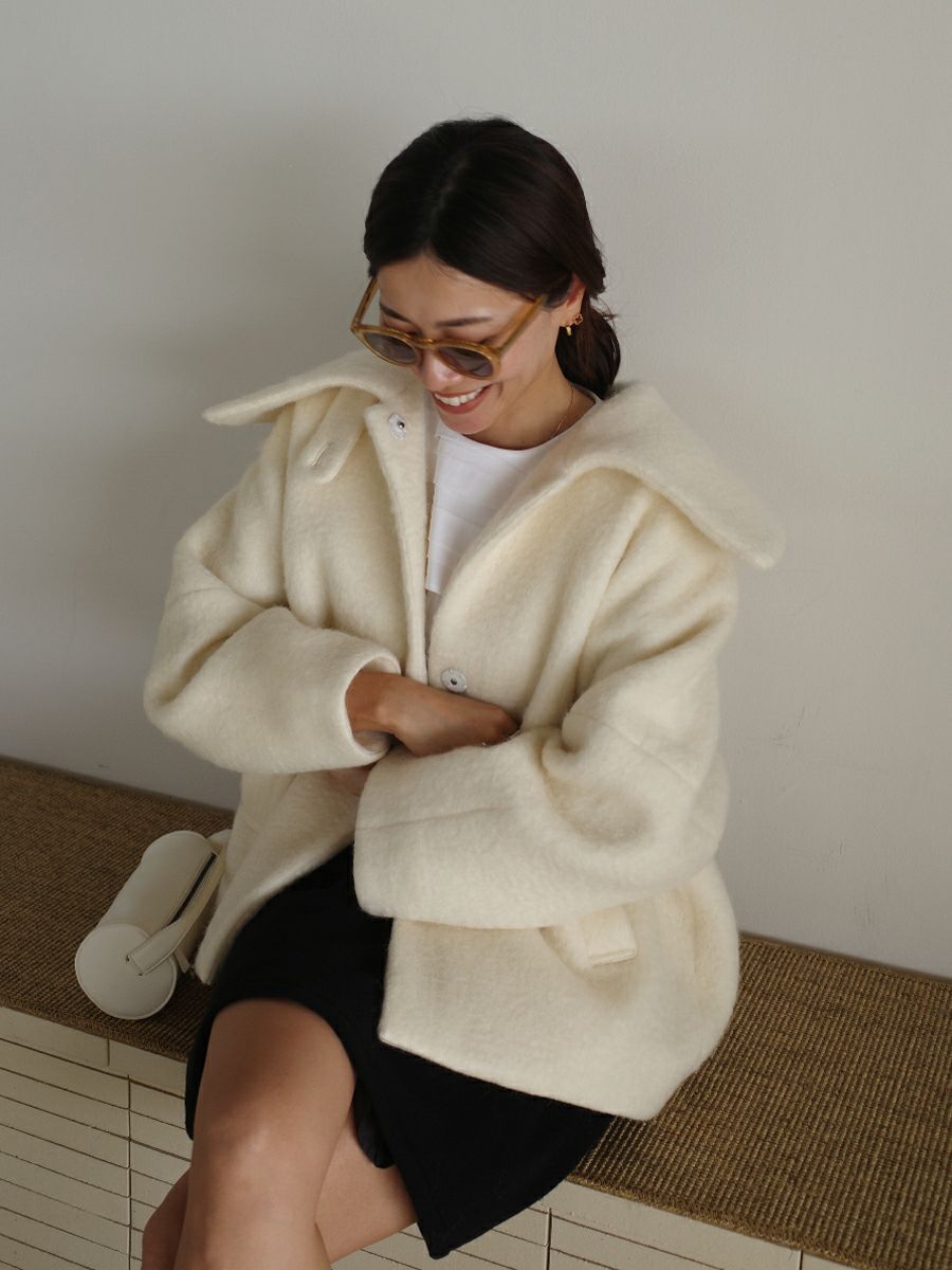SHAGGY COAT | bow.a 
