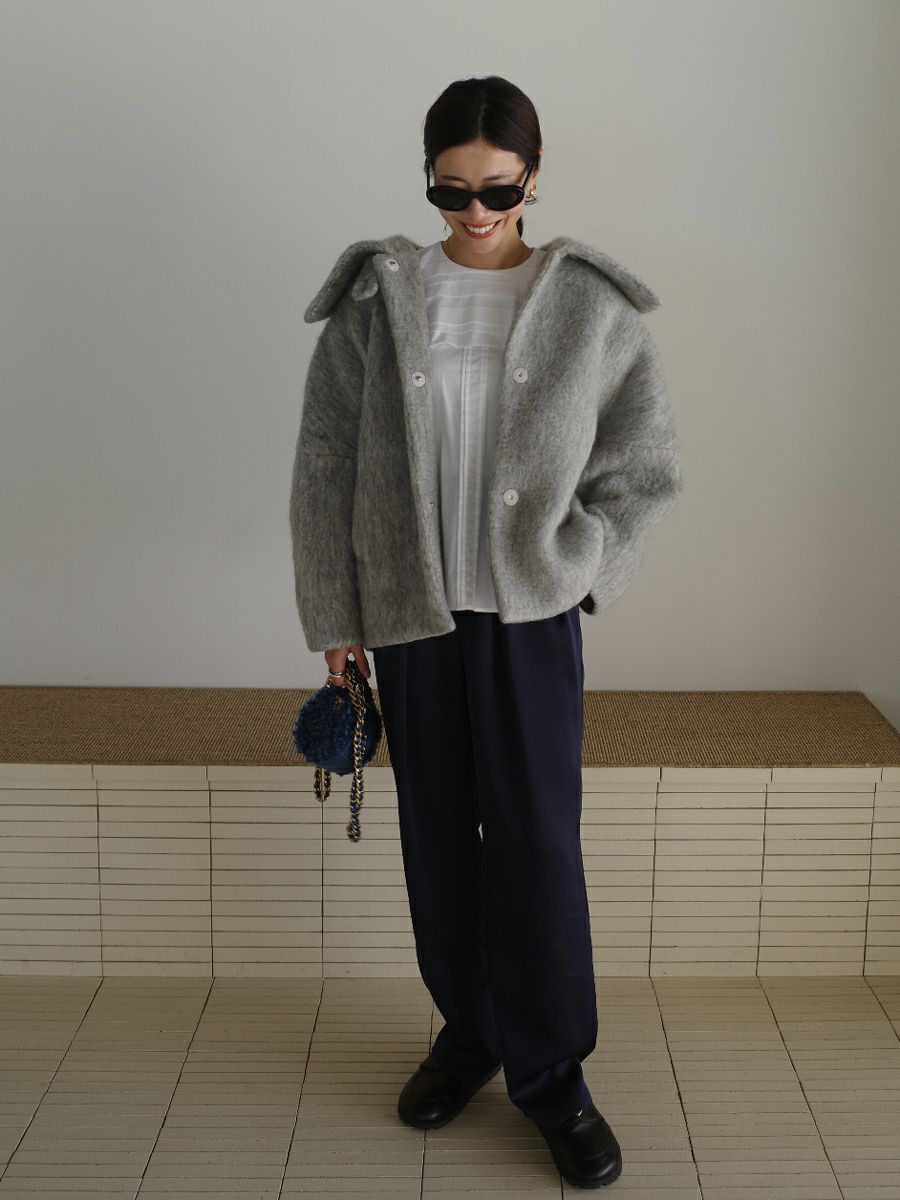 SHAGGY COAT | bow.a