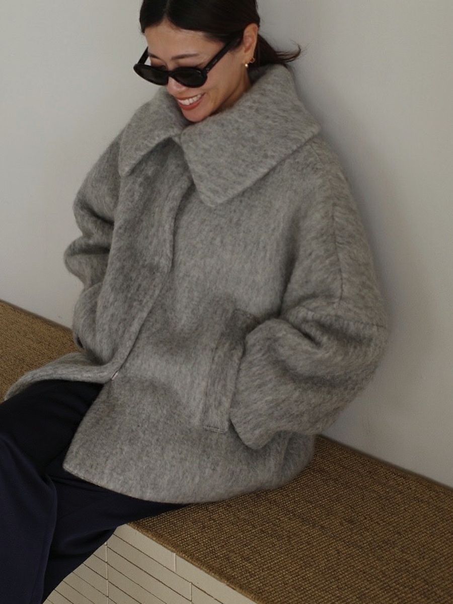 SHAGGY COAT | bow.a 