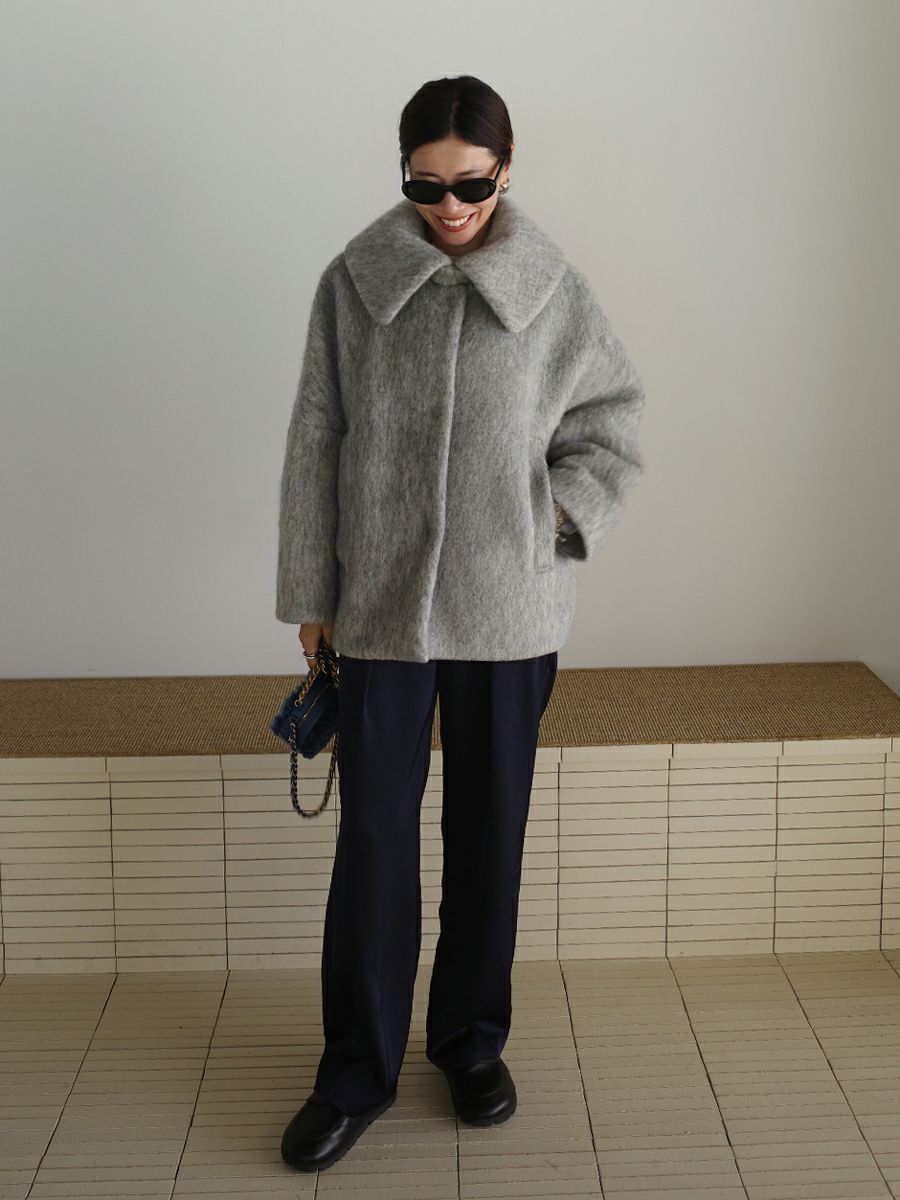 SHAGGY COAT | bow.a 
