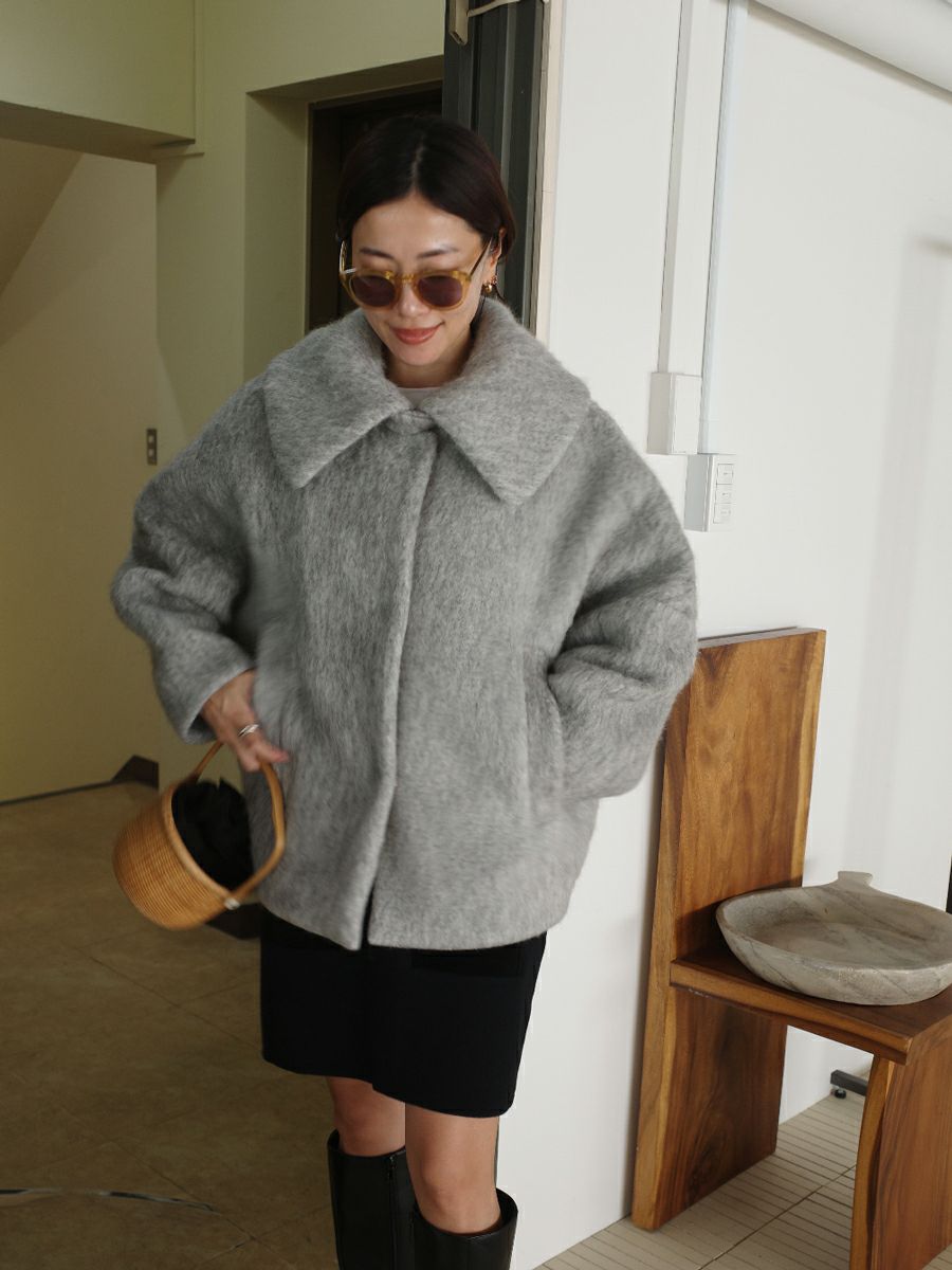 SHAGGY COAT | bow.a 