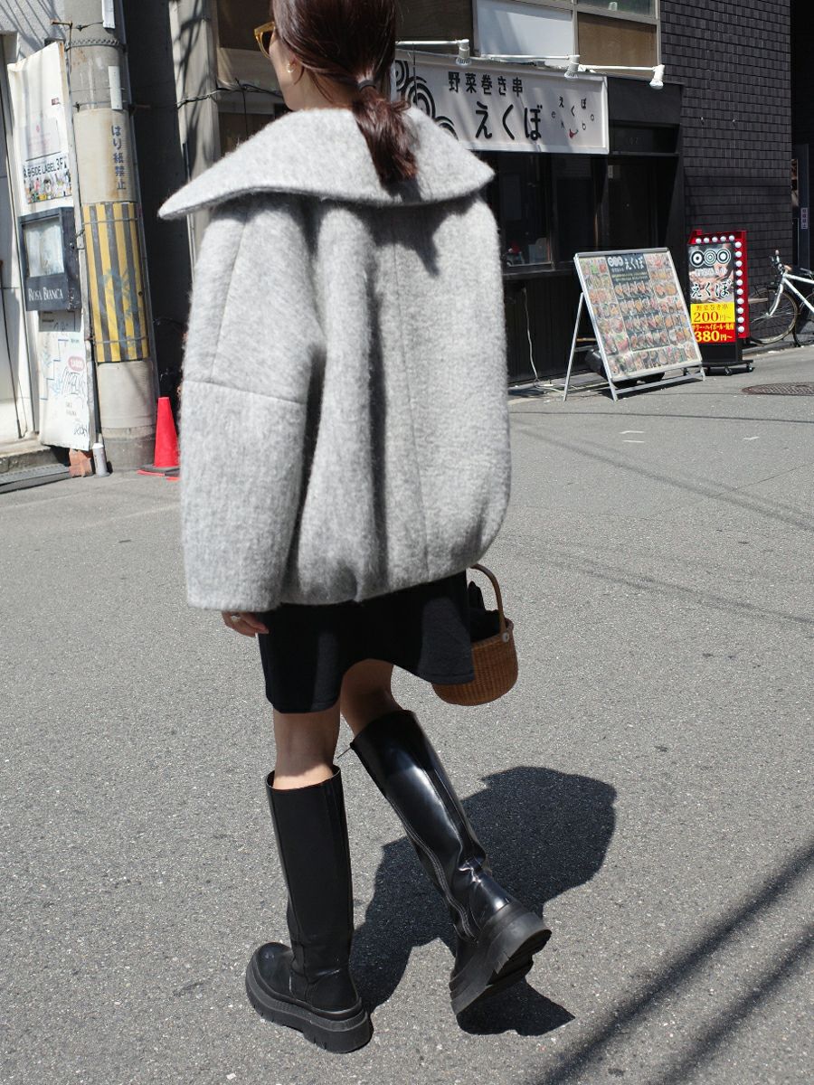 SHAGGY COAT | bow.a 