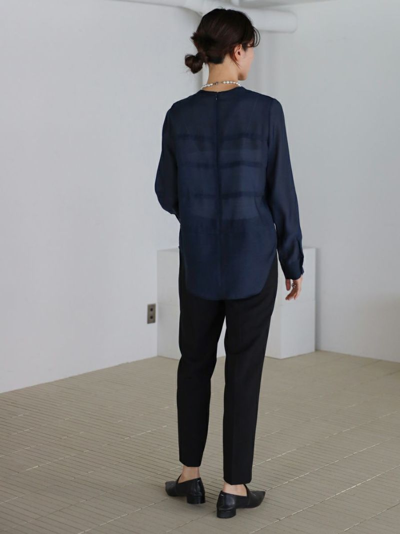 Excellent Condition】bow.a Bow-A Mizugiwa Naminami Blouse