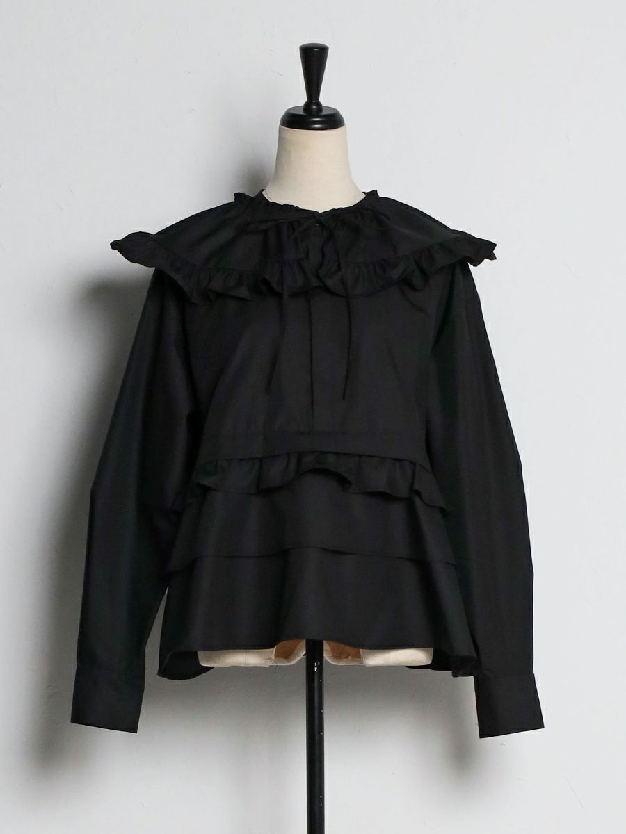 20% off】FRILL BLOUSE | bow.a