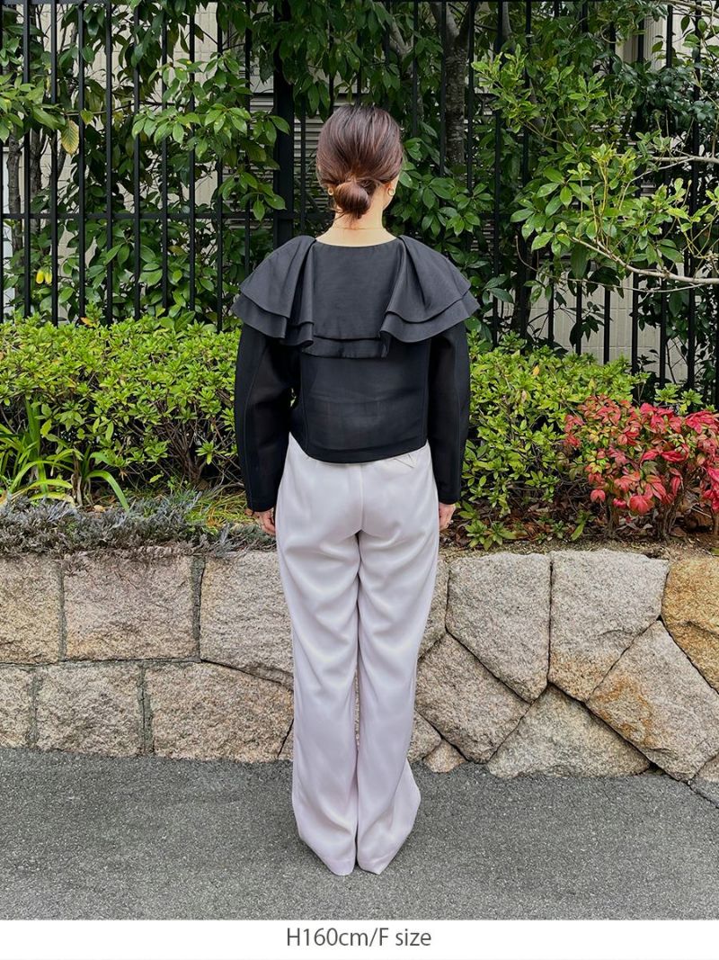SHEER IRIS CARDIGAN | bow.a