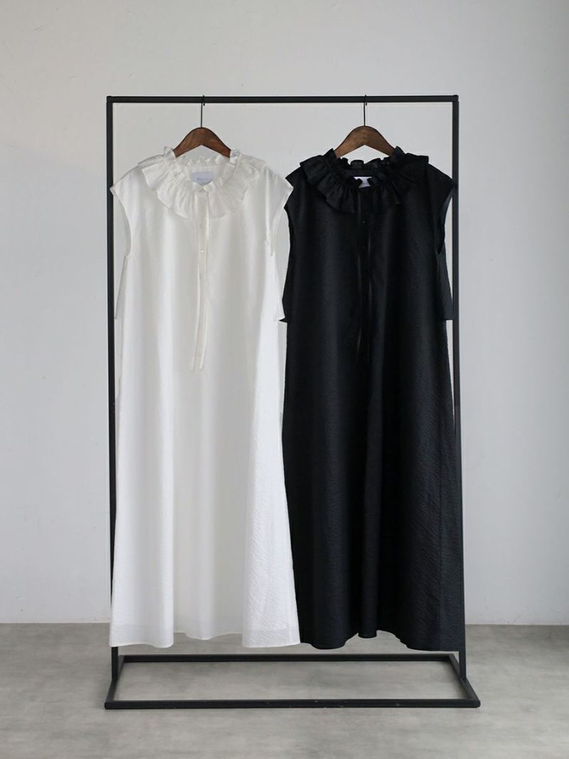 ワンピース FRENCH SLEEVE FRILL ONE-PIECE FRENCH SLEEVE FRILL ONE-PIECE | bow.a