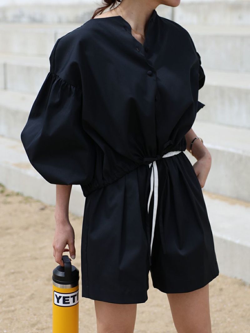 【試着のみ】bow.a ボウエー　水際　ナミナミ　パンツ　ショートパンツ 水際 NAMINAMI SHORT PANTS | bow.a