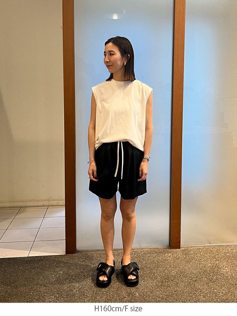 NEWモデル 水際 TUCK bow.a | PANTS SHORT パンツ