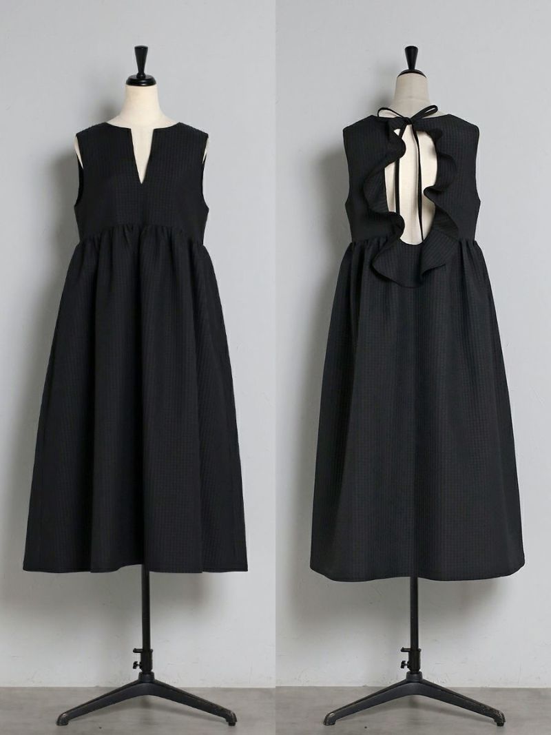 RAFFLE FRILL ONE-PIECE ボウエー RAFFLE FRILL ONE-PIECE | bow.a