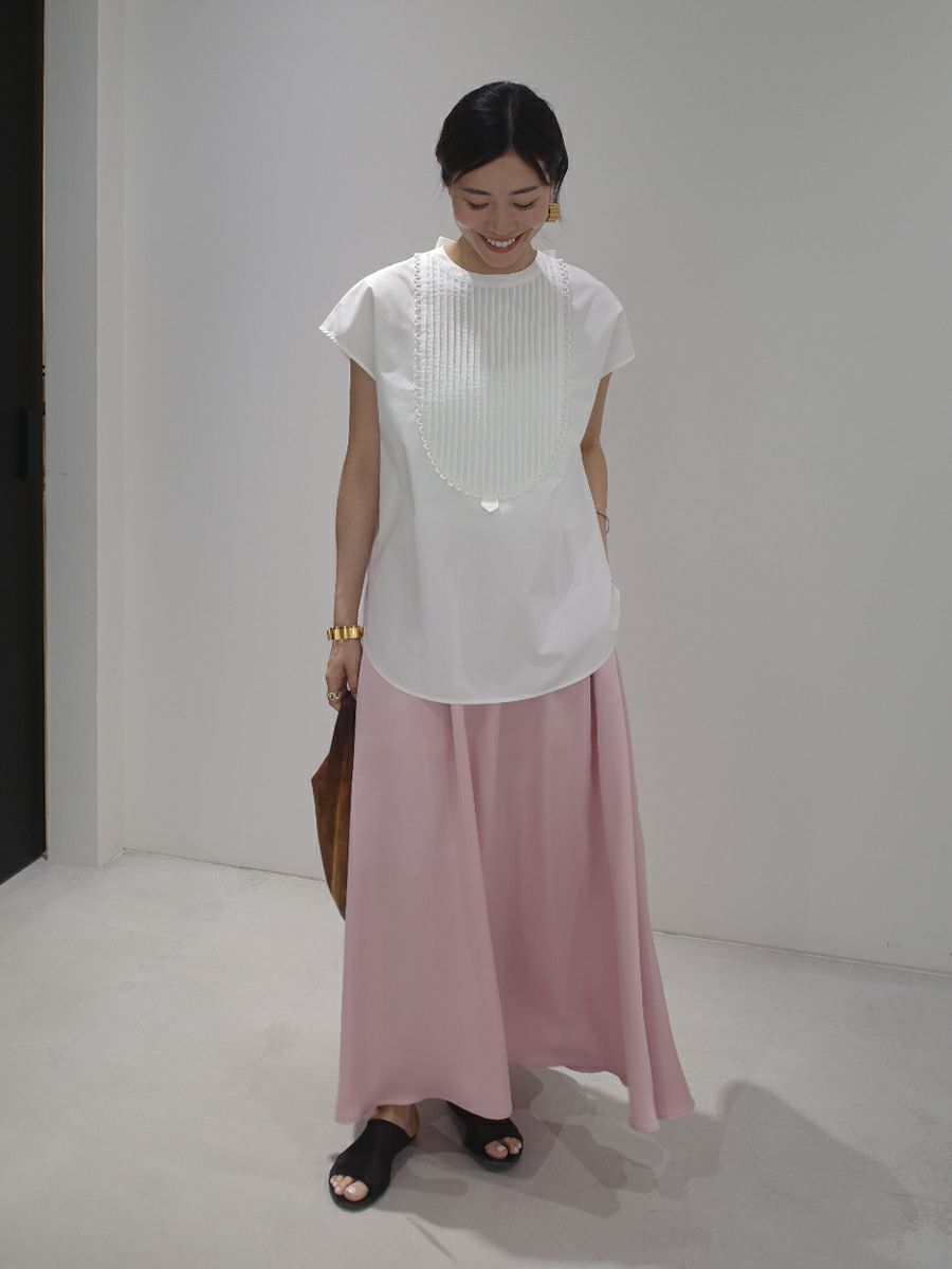 bow.a tubomi blouse ブラウス PIN TUCK BLOUSE | bow.a