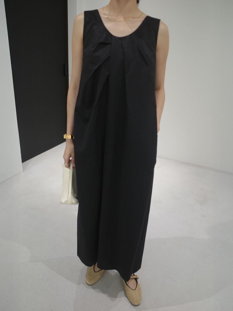 U-NECK COCOON ONE-PIECE | bow.a