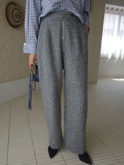 交渉可❢bow.a❢新作❣SUNGARD FRILL TAPERED PANTS 交渉可❢bow.a❢新作❣SUNGARD FRILL TAPERED PANTS