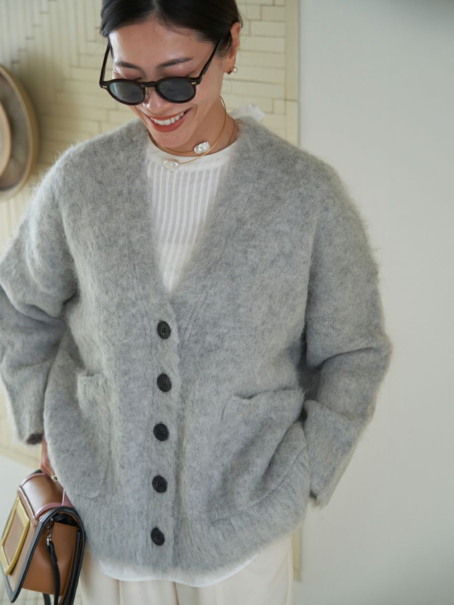 20% off】ALPACA CARDIGAN | bow.a