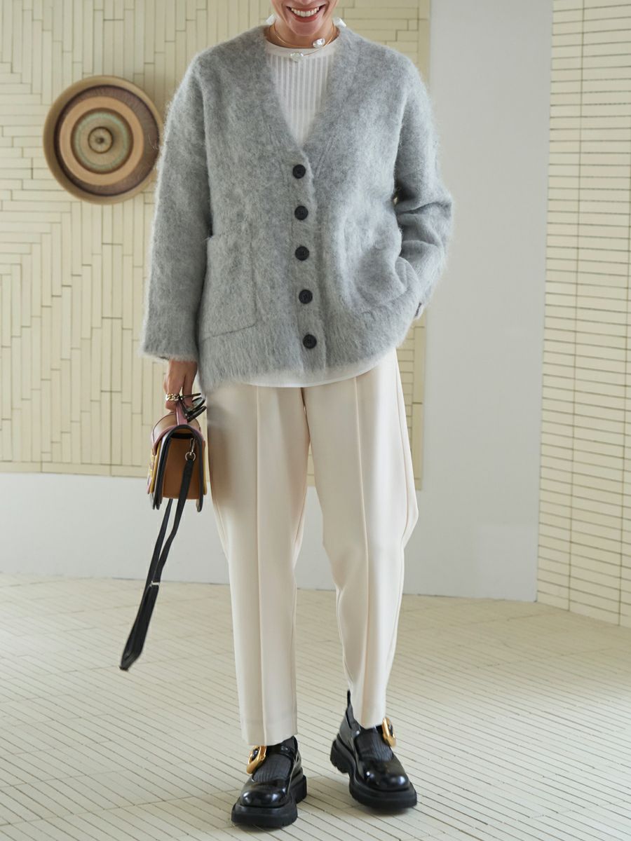 bow.a アルパカカーディガン 20% off】ALPACA CARDIGAN | bow.a